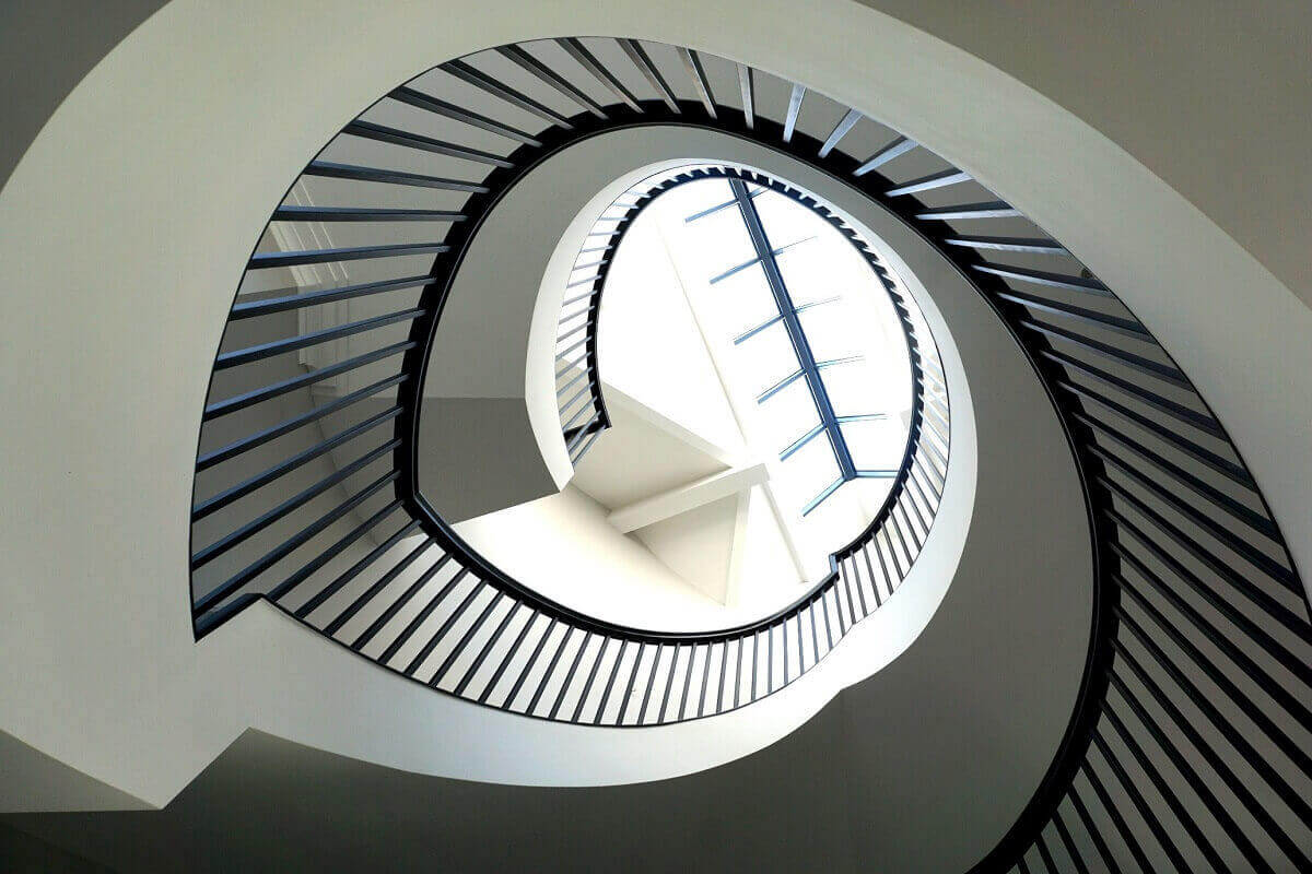 Precision Timber Handrails - Blog - Spiral Staircase Handrail